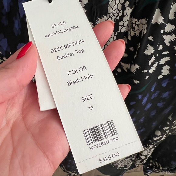 Veronica Beard silk blouse - Picture 8 of 8